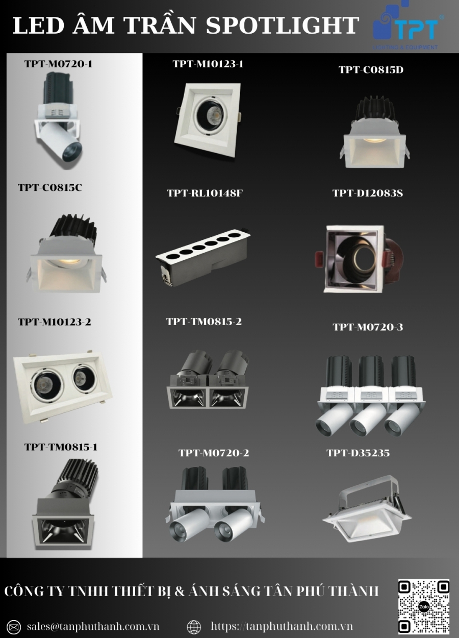 BROCHURES OF TPT LIGHTING & EQUIPMENT