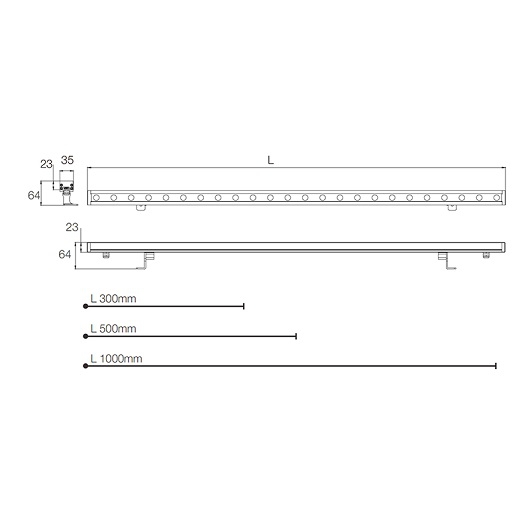 ĐÈN WALL WASHER LINEAR TPT-LN2410