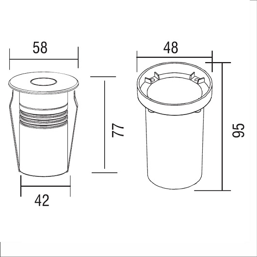 ĐÈN ÂM SÀN - INGROUND LIGHT TPT-IG05O58