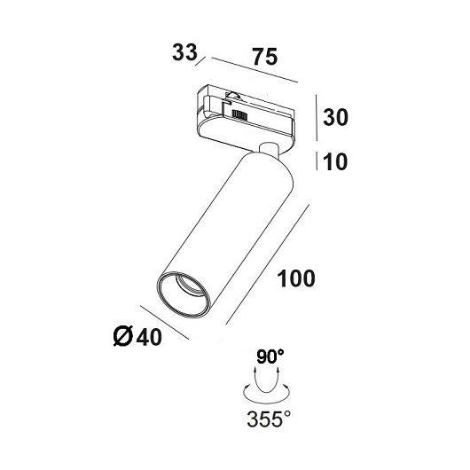 ĐÈN LED RỌI RAY TPT-T0742 