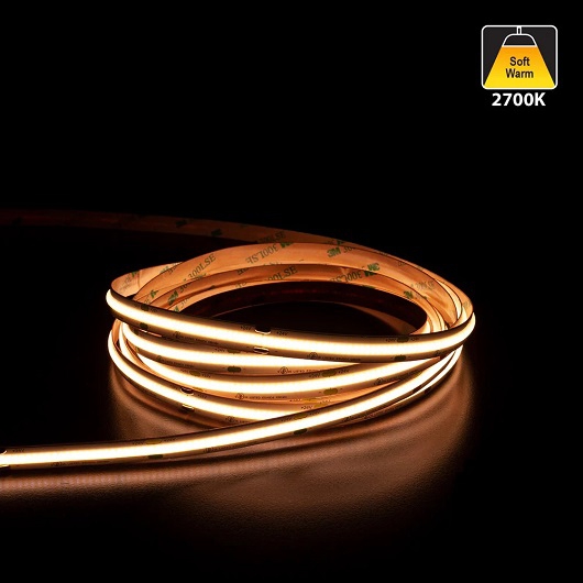 ĐÈN LED DÂY COB 24V 6W 2700K