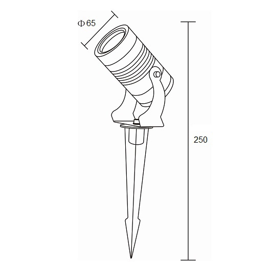 ĐÈN RỌI CÂY - CHIẾU CỘT TPT-GS1065NB