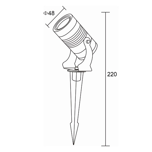 ĐÈN RỌI CÂY - CHIẾU CỘT TPT-GS0548NB
