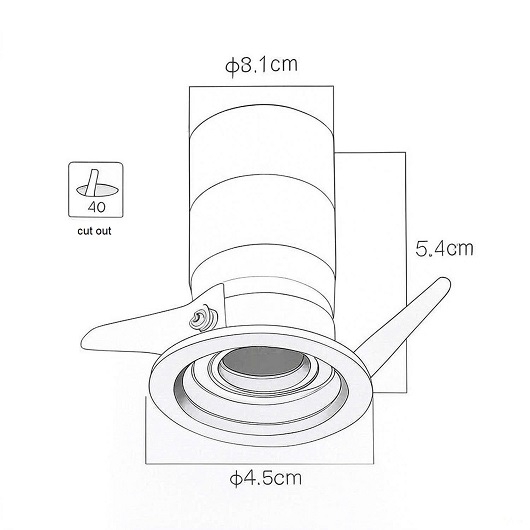 ĐÈN LED ÂM TRẦN CHIẾU ĐIỂM ZOOM TPT-D0305Z DIMMABLE