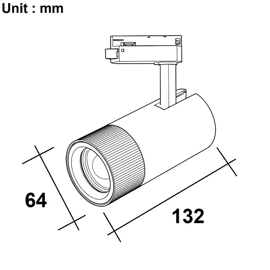 ĐÈN LED RỌI RAY ZOOM  TPT-T1564Z 15W