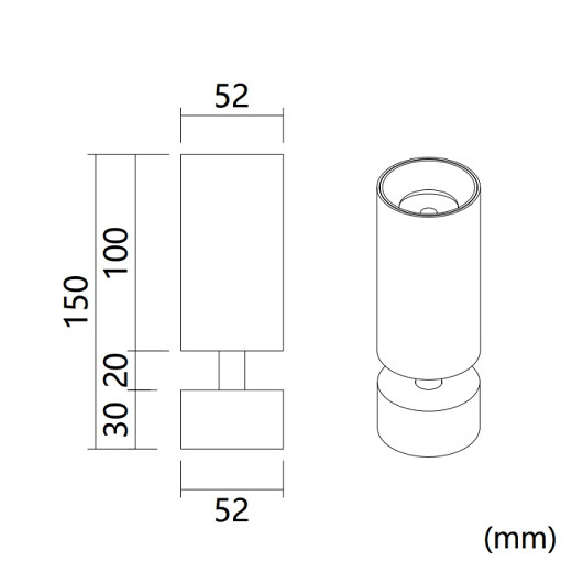 ĐÈN LED CHIẾU ĐIỂM TPT-S1252
