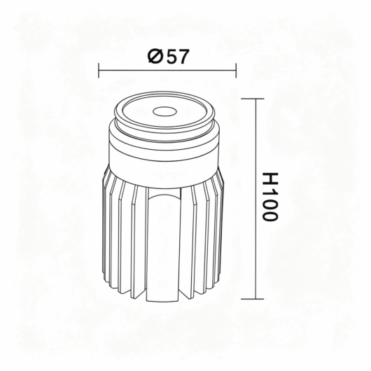 BÓNG ĐÈN LED CHIẾU ĐIỂM TPT-MD20