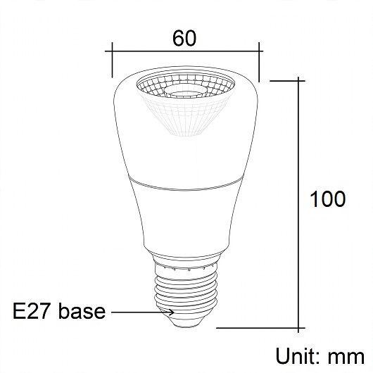 BÓNG ĐÈN LED ĐÈN LỒNG NHÀ HÀNG  E27 TPT-PAR20-10W